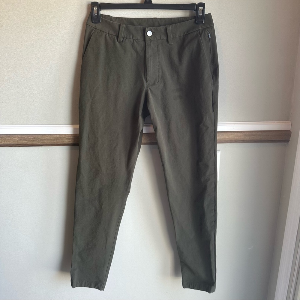 lululemon athletica Olive Green Chino Pants